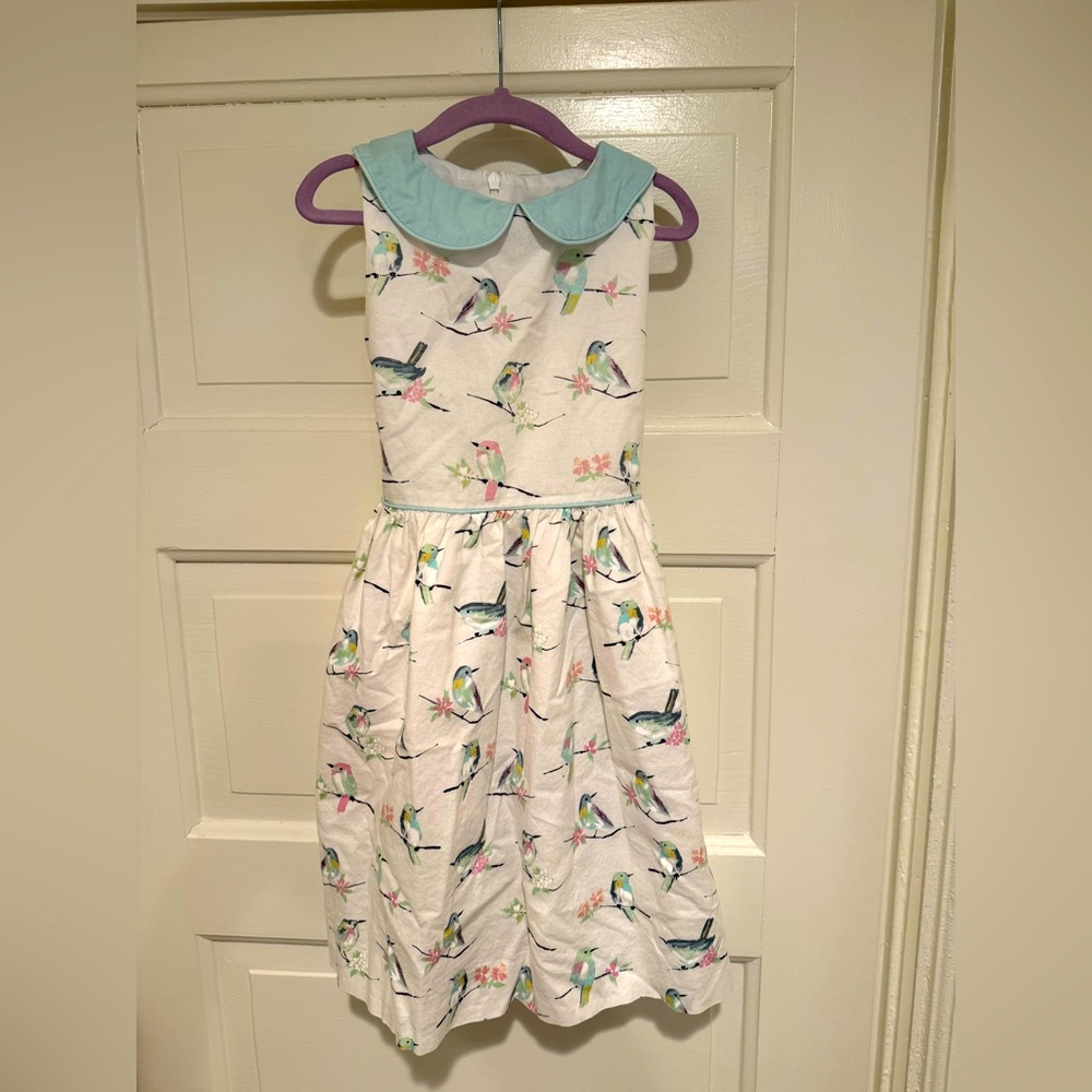 Girls Sundress with Peter Pan Collar, size 6